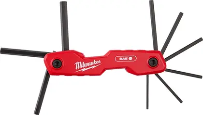 Juego de llaves hexagonales plegables Milwaukee