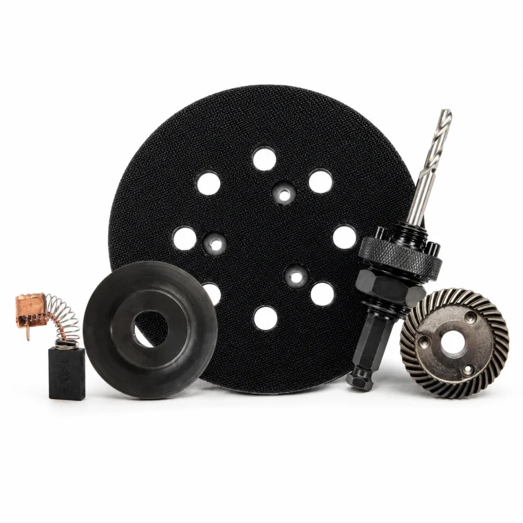 Kit de refacciones y repuestos Milwaukee: base lijadora, carbones y accesorios